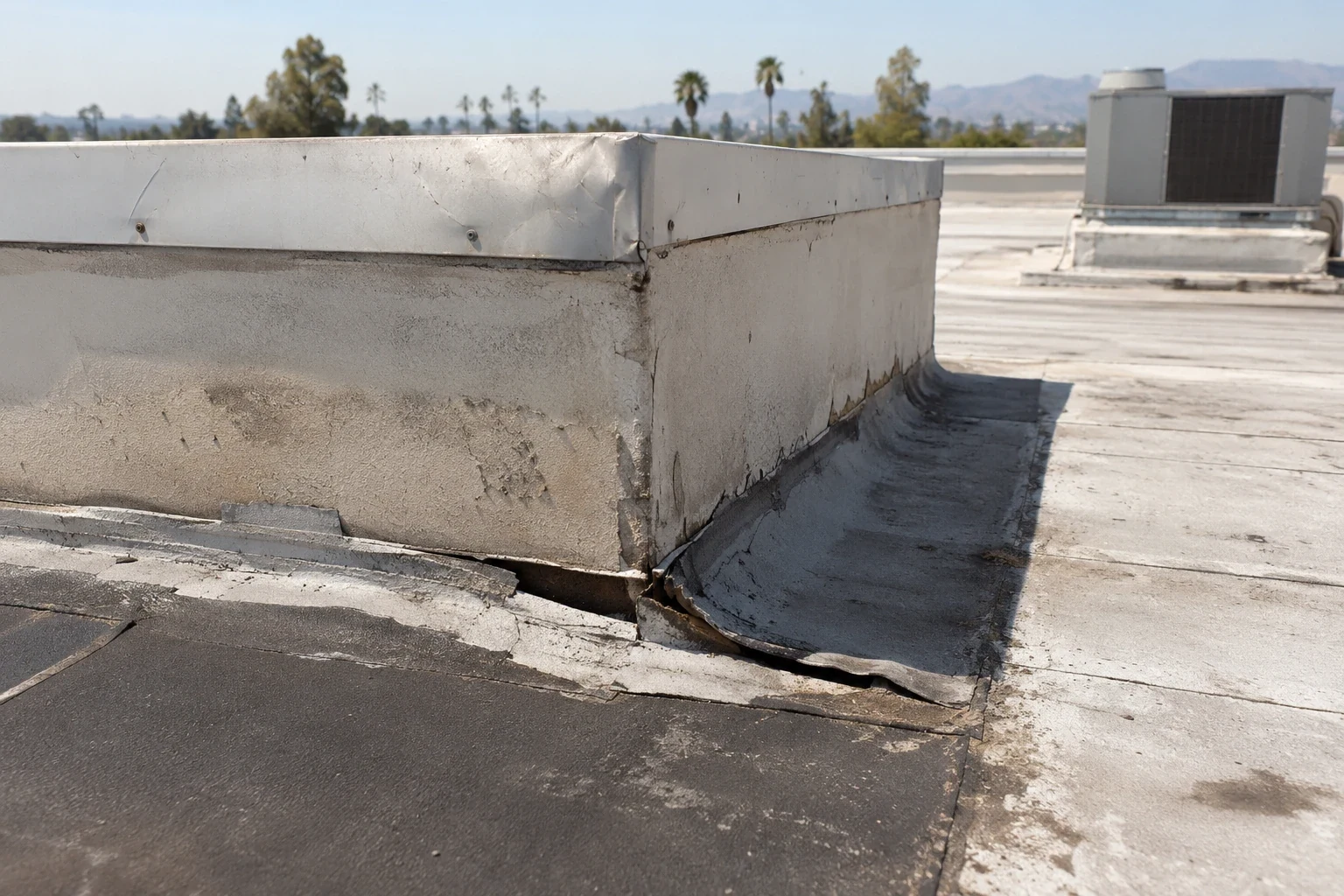 Flashing Failure Roof Repair in Fremont, CA