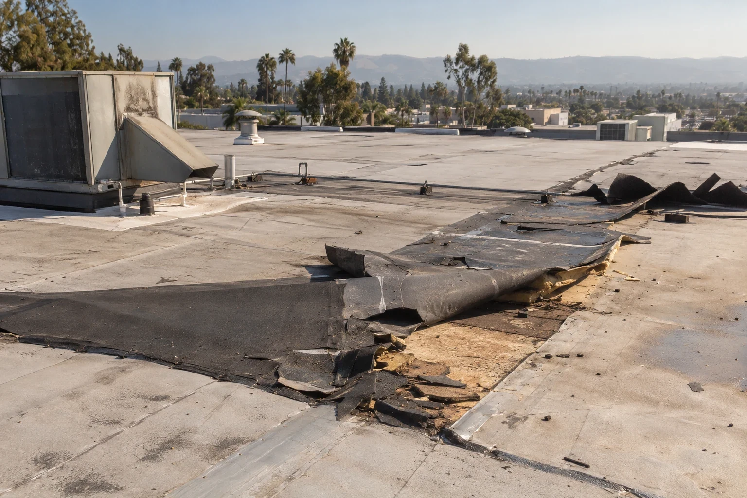 Wind Damage Roof Repair in Fremont, CA