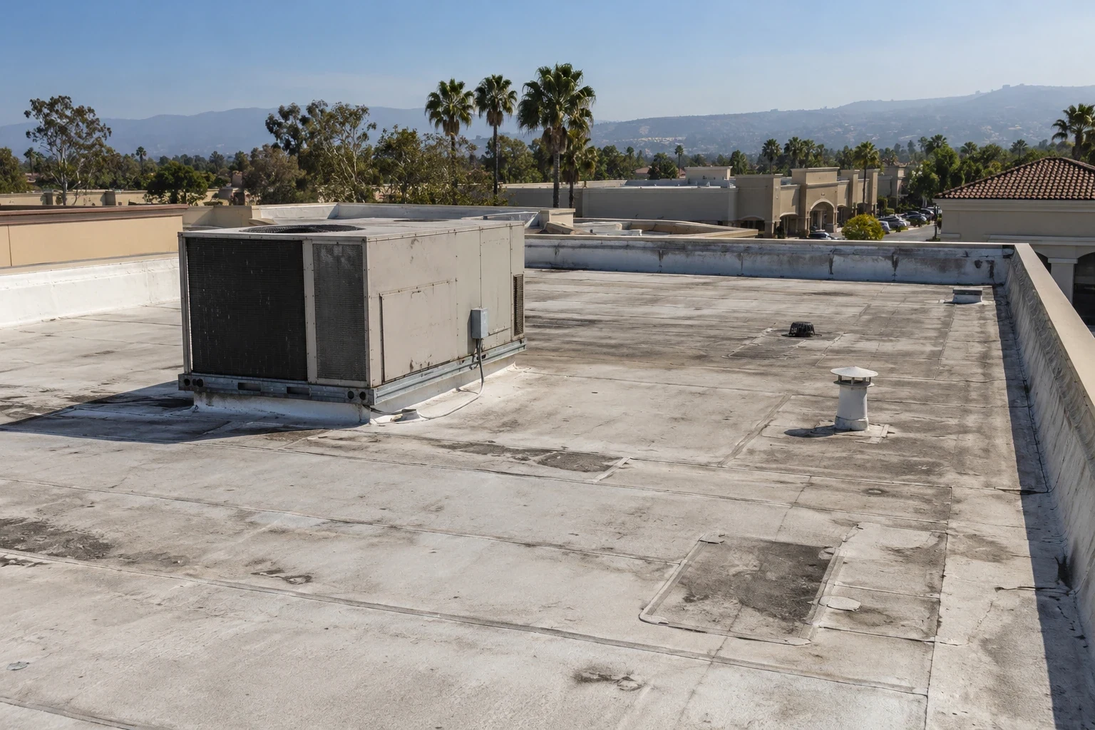 Shopping Center Roofing in Fremont, CA