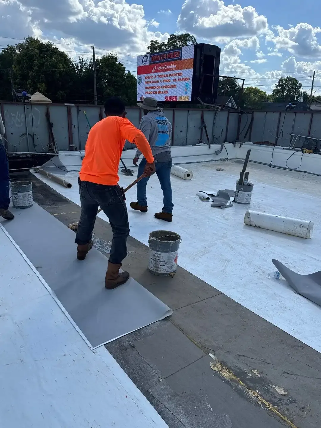 EPDM roofing