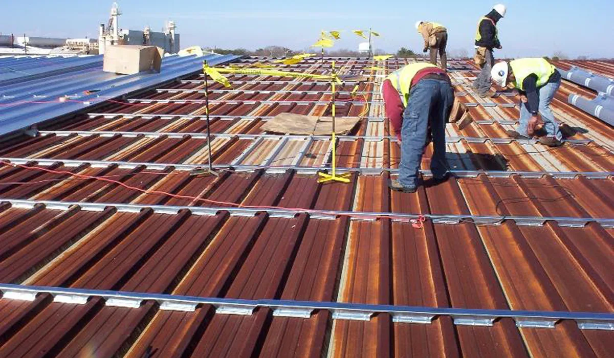 Commercial Metal Roof Retrofit in Fremont, CA
