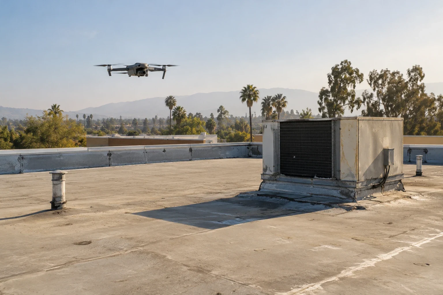 Drone Roof Inspection in Fremont, CA