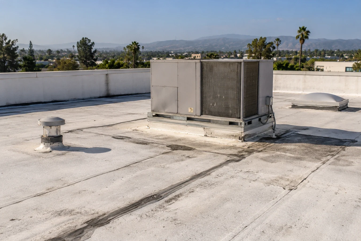 Occupied Building Reroofing in Fremont, CA